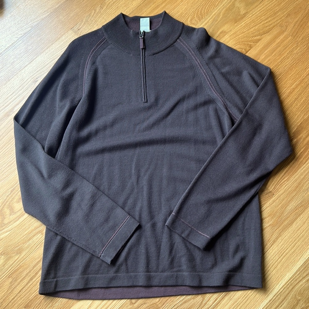 Horny Toad 100% Merino Wool 1/4 Zip Men’s pullover